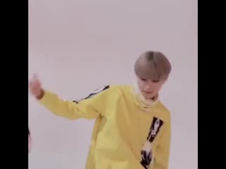 Jungwoo and his biggest hypeman mark lee