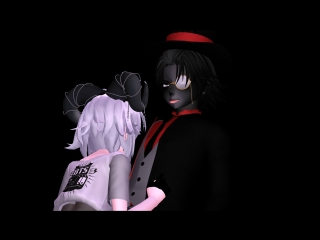 【mmd】senpai morgan x black hat