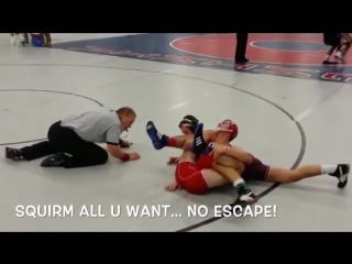 Wrestler splits opponents wide domination