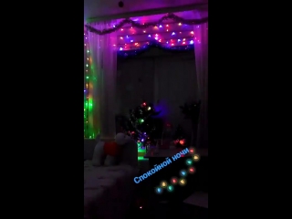 Instagram story (@polka babochka polina) 23 12 2017