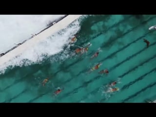 Waterpolo by the sea