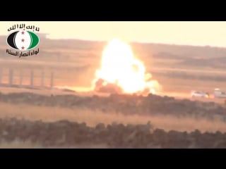 Сирия 12 окт 2014 дараа поражение т 55 правительственных сил из птрк tow c последующей детонация бк