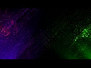 Purple green streaks