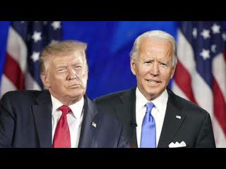 Donald trump knocking down joe biden with golf balls trump preparing for 2024 election