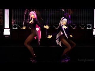 【mikumikudance】kiss me 愛してる downloads!【montecore luka haku】