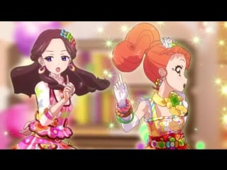 Aikatsu 3! kurisu kokone and fujiwara miyabi love like caramelize [episode 136]