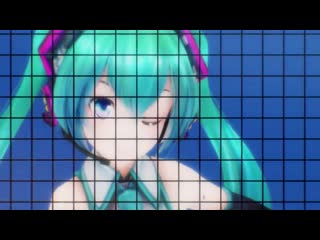 Mitchiem ft miku with an unblurred eye