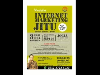 Terlaris!!!,call/wa0812 2722 5025,seminar bisnis "kaya dengan cara mudah"