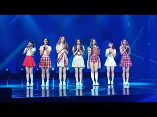 200111 cherry bullet q&a fancam @ 24th asian television awards