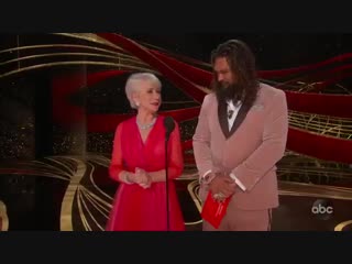 Oscars helen mirren e jason momoa