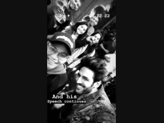 Съемки luka chuppi