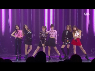 [perf] a pink boom pow love (161oo2 sbs "inkigayo")