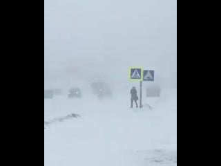 Still deep winter in vorkuta, russia today, april 8 report via @meteoplusro mp4