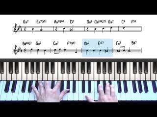 Pianogroove lesson 7 these foolish things tutorial