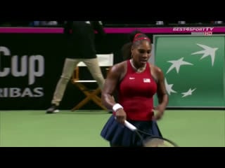 Ostapenko williams fed cup 2020 highlights