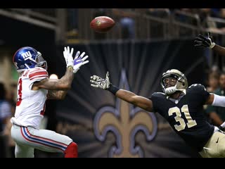 История 36 американский футбол регулярный чемпионат нфл 2015 giants saints