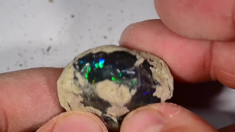 Чёрный опал, эфиопия!