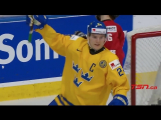 Lias andersson 2018 iihf wjc highlights