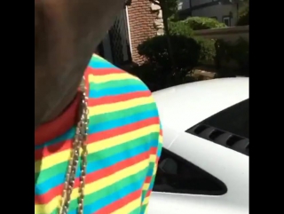 Tyler puts a sticker on his $250,000 whip#127826;#128163;#127950;