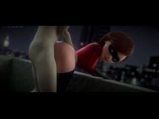 Helen parr doggystyle; vaginal fucked; stockings; 3d sex porno hentai; (by fpsblyck) [the incredibles]