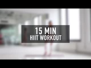 15 min full body hiit workout burn lots of calories no equipment i pamela reif mp4