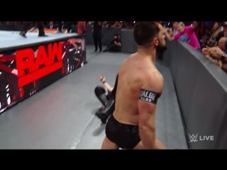 Seth rollins finn balor vs kevin owens samoa joe raw, april 3, 2017