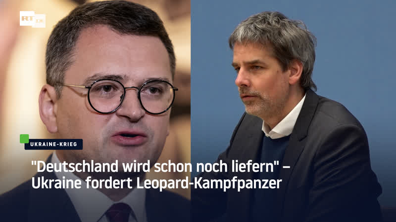 "deutschland wird schon noch liefern" – ukraine fordert leopard kampfpanzer