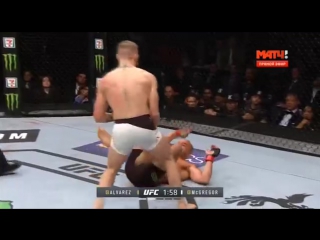 Hd conor mcgregor vs eddie alvarez knockout ufc 205 бой макгрегор альварес нокаут