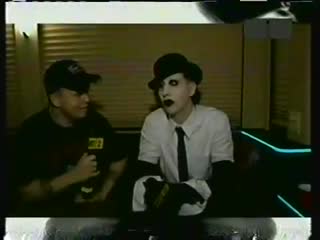 Marilyn manson mtv2 headbangers ball interview, 2003