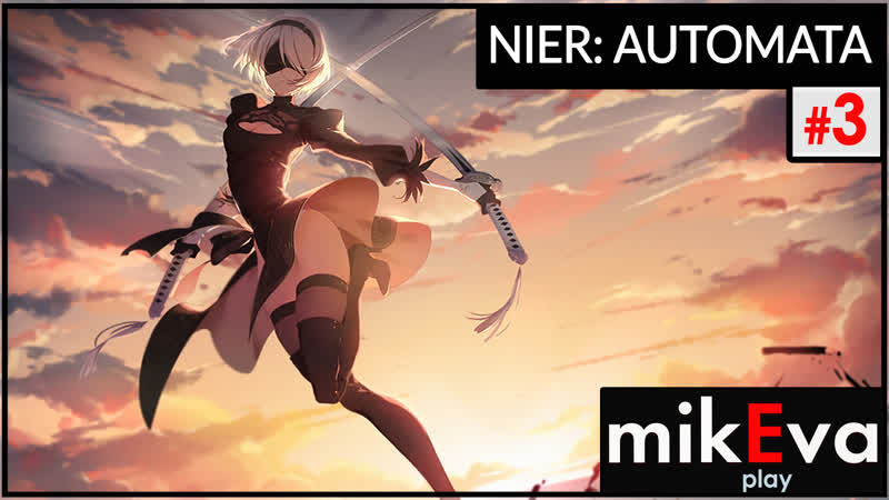 Nier porn video – Nier automata 😝 вверх по лестнице вниз и опять вверх! №3