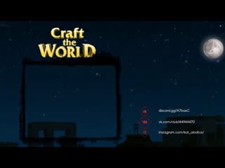 Craft the world проходим сюжетку снежный мир