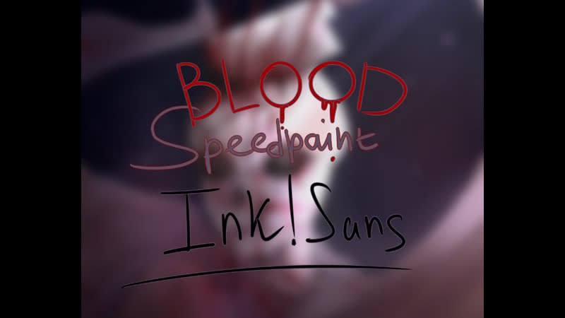 Undertale speedpaint guro ink sans