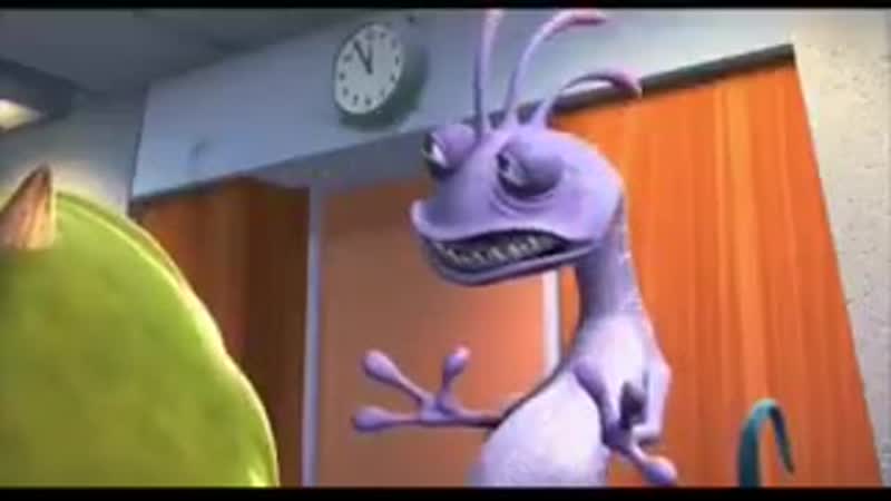 Mads mikkelsen voicing randall in the danish dub of monsters inc