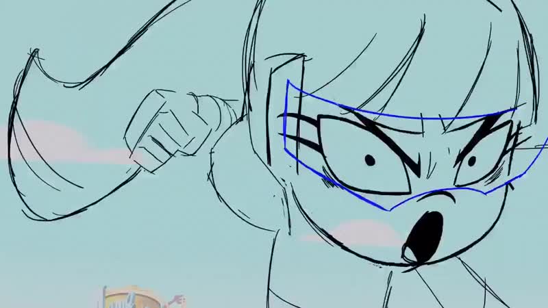 Glitch techs rough animation miko kubota
