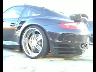 Porsche 997 techart turbo vs mercedes e 55 amg