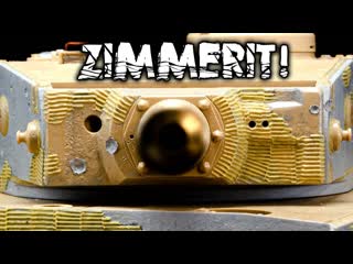 02 i finally made a decent zimmerit! and it's actually not that hard | tiger 1 gruppe fehrmann 1/35