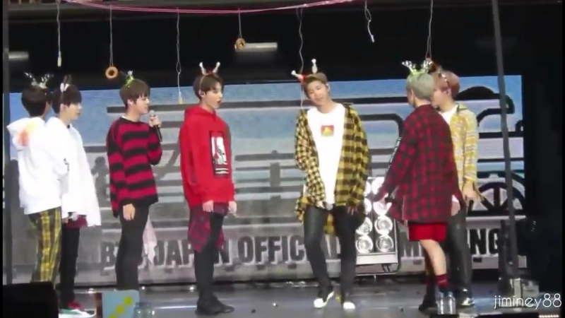 [fancam] 161214 bts games time @ bts japan fanmeeting in osaka d1
