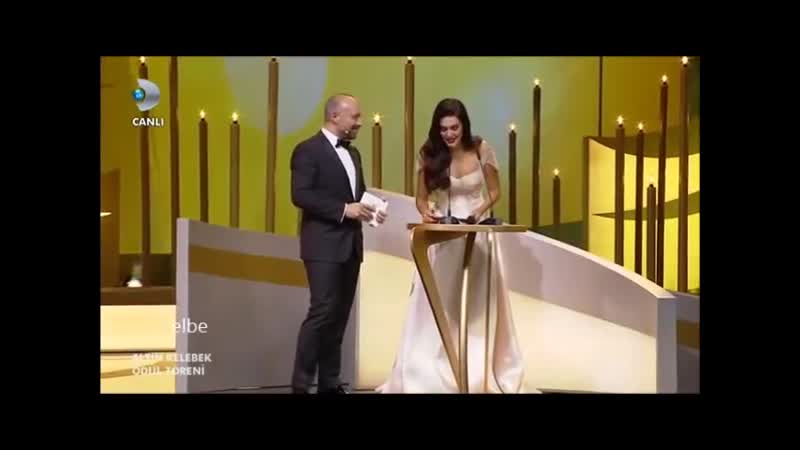 Berguzar korel and halit ergenc pantene altin kelebek 2015