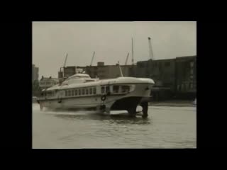 Greenwich hydrofoil on themes, london 1974