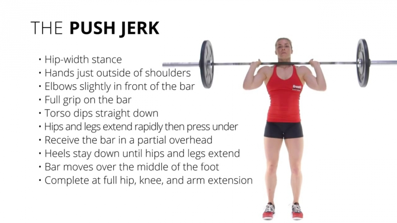 The push jerk / швунг толчковый от груди