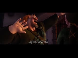 As i ride through the glen firing arrows into the sunset