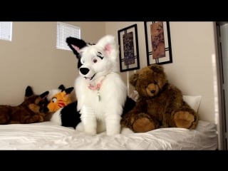 Ticket and her plushie