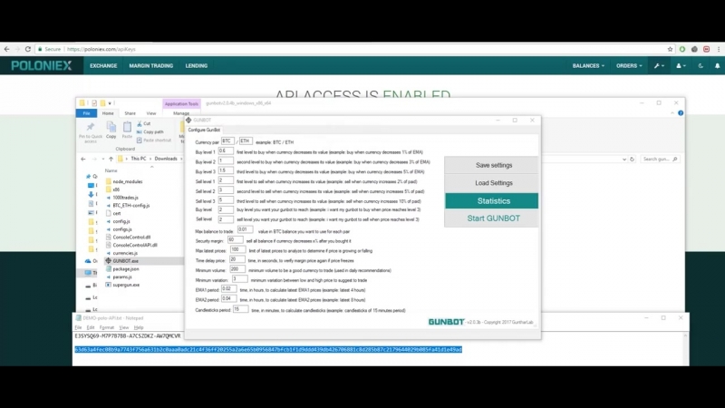 Gunbot poloniex trading bot windows first run BEST XXX TUBE 