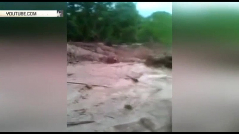 Сель унесла несколько домов и домашний скот в селе дагестана