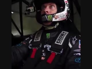 You can see the moment he realises this is a bad idea