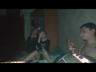 Вписка закончилась сексом, русское домашнее порно, жмж