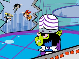 The powerpuff girls mojo jojo's pet project «моджо джоджо» (катсцена из игры) [русский дубляж]