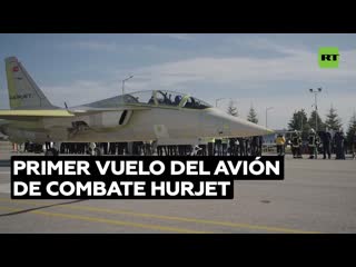 Primer vuelo del avión de combate hurjet, el sustituto turco del f 16