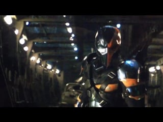 Deathstroke first look from ben affleck