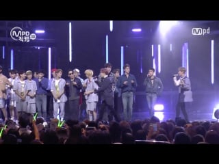 [mpd fancam] 160825 exo 'lotto' @ m!countdown win + encore